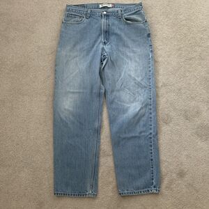 Mens Levi's 550 Jeans Relaxed Fit Cotton Light‎ Wash Sz 36x32 (36x30) Work